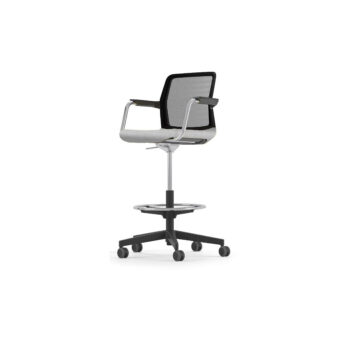 Fauteuil de bureau haut réglabe avec dossier mesh - Wind Haute